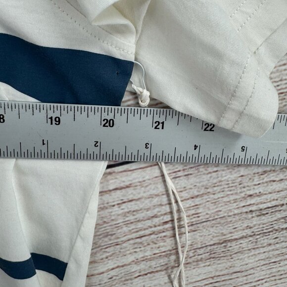 Radmor Golf‎ Crosby Reverb Polo Shirt Men's Small White/Blue Striped NEW - Picture 8 of 9